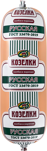 

Колбаса вареная Козелки Русская весовая