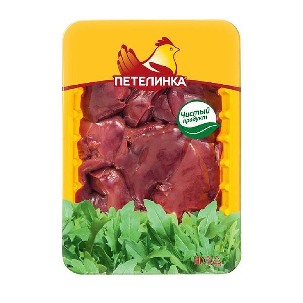 Печень цыпленка-бройлера Петелинка охлажденная 500 г