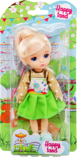 

Кукла FUNKY TOYS Модная 14см, на шарнирах, 13 суставов, в ассортименте