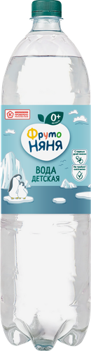 

Вода ФрутоНяня питьевая негазированная детская 1.5 л