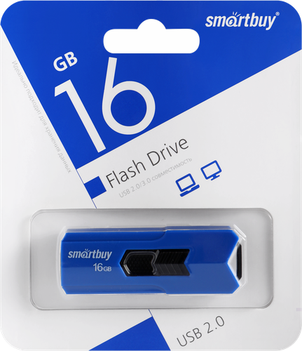 

Флэш-накопитель SMARTBUY Stream 16GB