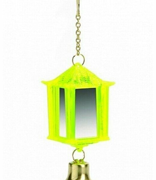 Игрушка для птиц I.P.T.S. фонарик зеркальный с колокольчиком