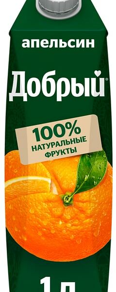 Нектар Добрый Апельсин с мякотью 1л
