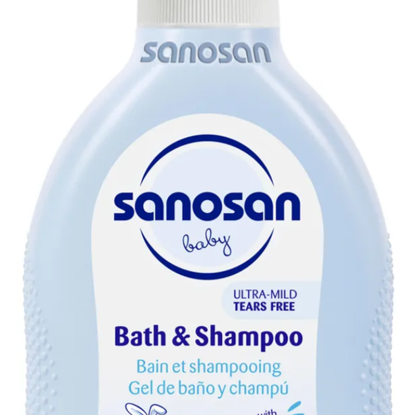 Средство для купания и шампунь Sanosan Baby 200 мл