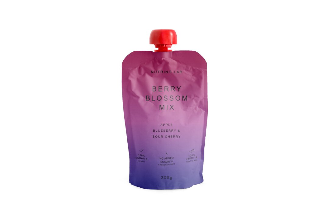 

Пюре Nutrino Lab из яблока, черники, вишни 200 г