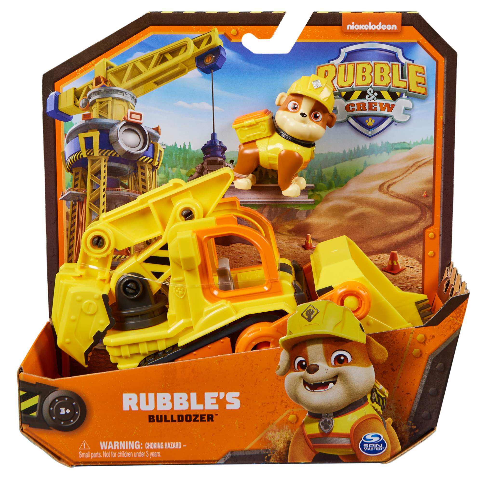 

Игровой набор Rubble&crew щенячий патруль машинка крепыш со светом и звуком