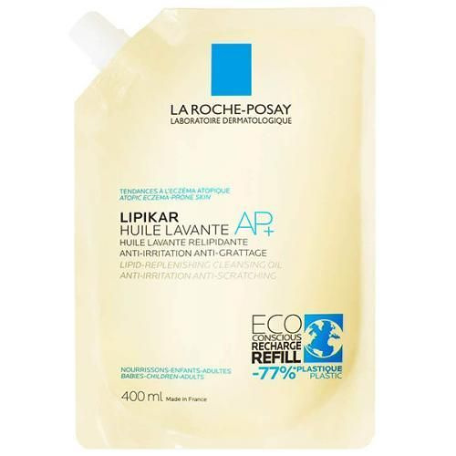 Масло для ванной и душа La Roche-Posay Lipikar Cleansing Oil AP + сменный блок 400 мл
