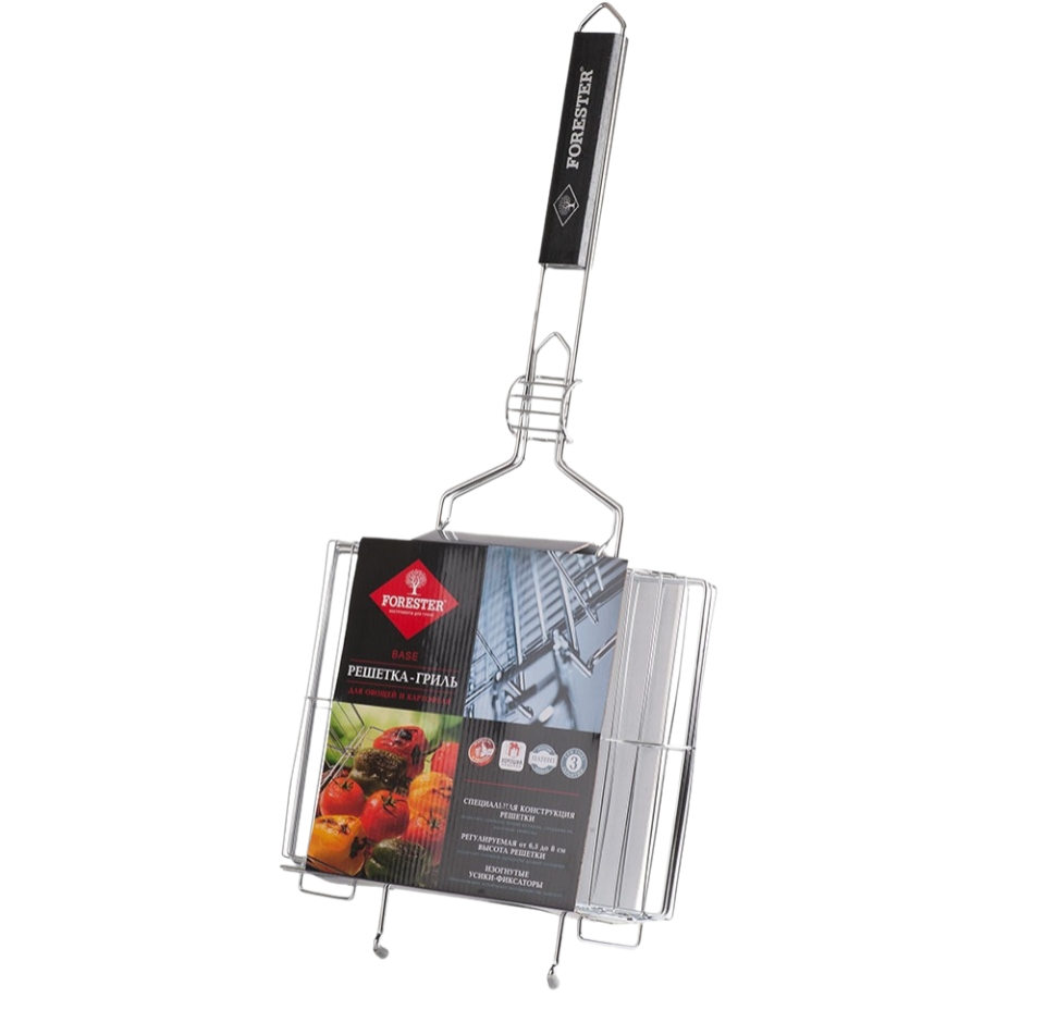 

Решетка-гриль Forester для овощей с антипригарным покрытием 21 x 28 см