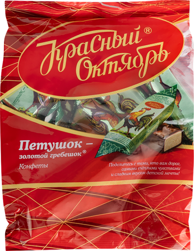 

Конфеты шоколадные Красный Октябрь Петушок-золотой гребешок 250 г