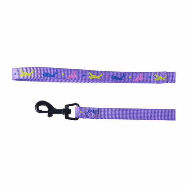Поводок для собак NUNBELL полиэстер s-PL 120х1.5см микс