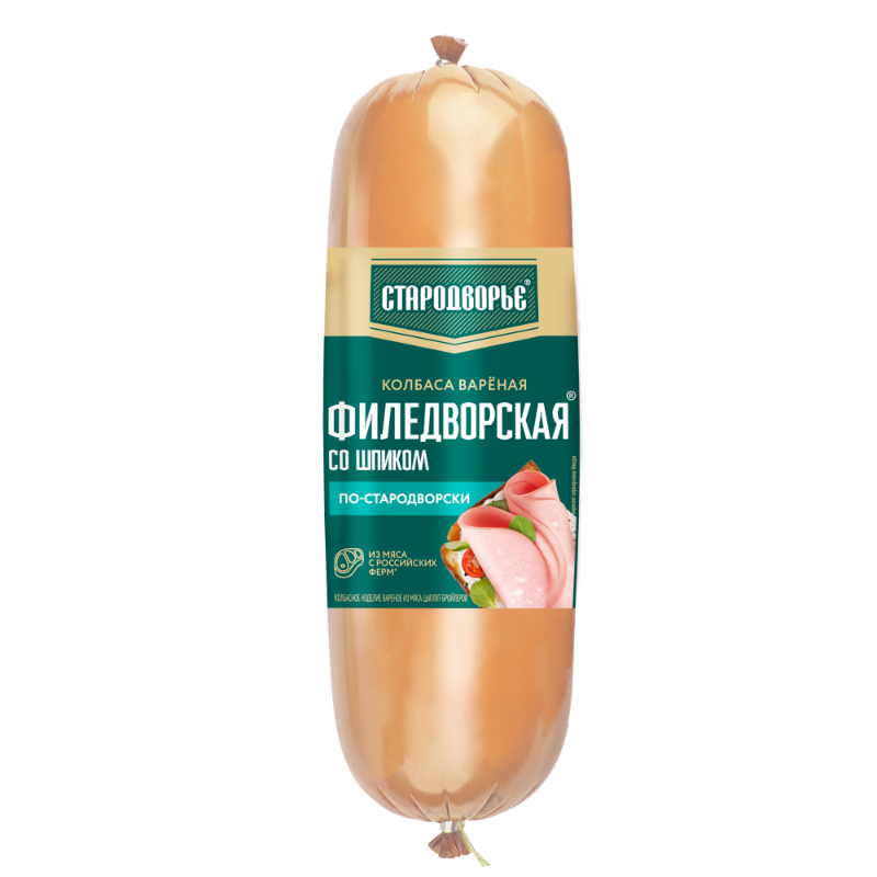 

Колбаса Стародворье Филедворская со шпиком по-стародворски вар. вес