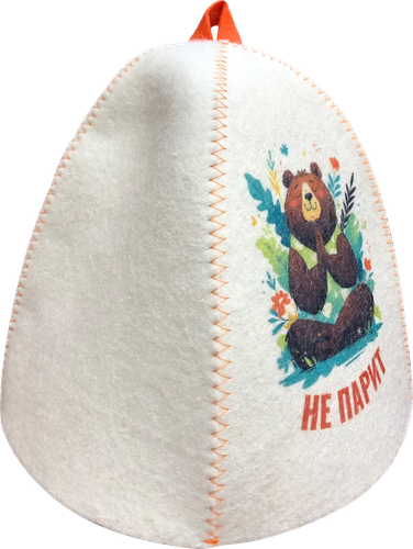 

Шапка банная ГлавБаня с принтом 1 шт. дизайн в ассортименте