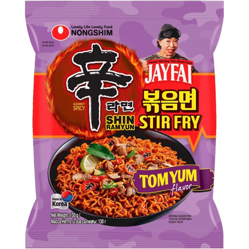 

Лапша Nongshim Шин Стир-Фрай Том Ям 130 г