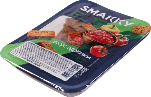 

Гренки ржано-пшеничные Smakky со вкусом аджики 70 г