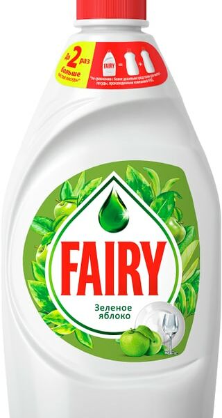 Средство для мытья посуды Fairy Зеленое яблоко 450мл