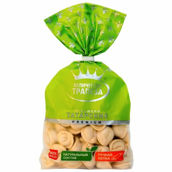 Пельмени Величество Трапеза Татарские 800 г