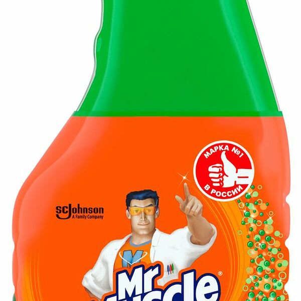 Средство для стекол Mr. Muscle запасной блок 500 мл