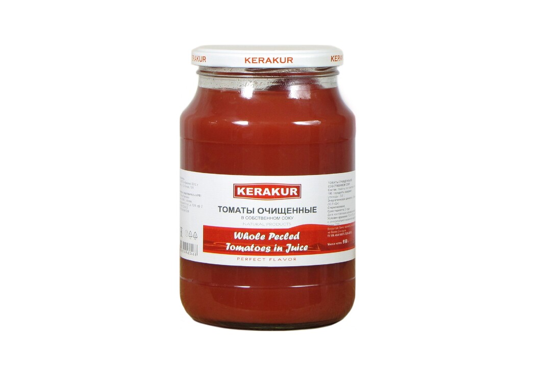 

Томаты Kerakur очищенные в собственном соку