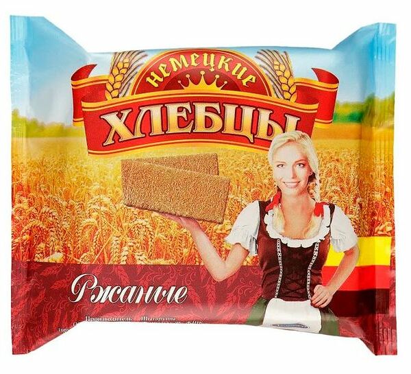 Хлебцы Деликат Немецкие ржаные 100 г