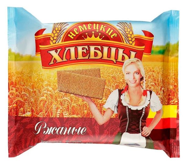 

Хлебцы Деликат Немецкие ржаные 100 г