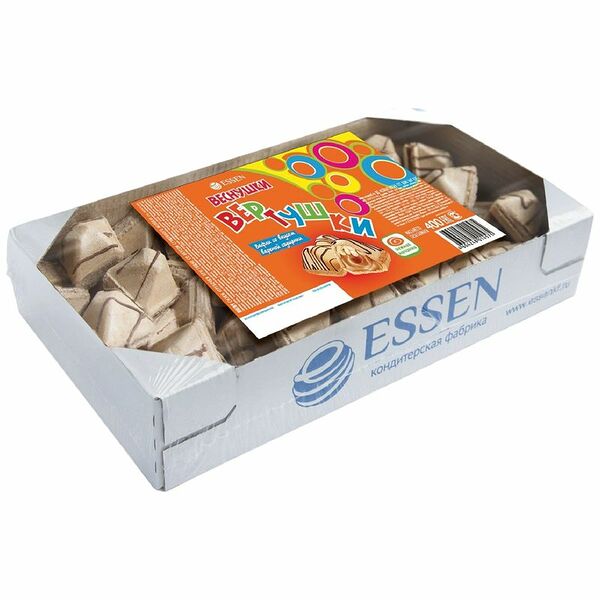 Вафли Essen Вертушки-веснушки cо вкусом вареной сгущенки 400 г