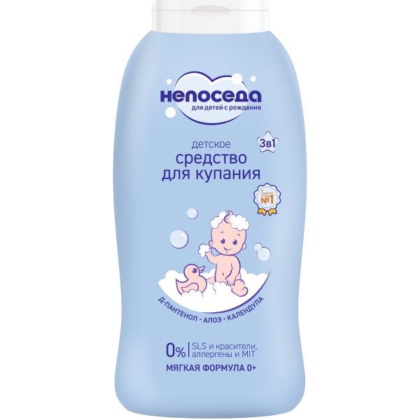 

Средство для купания Непоседа 3 в 1 0+ 400 мл