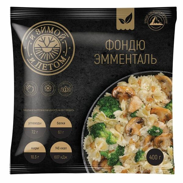 Фондю Эмменталь И зимой и летом с курицей замороженное 400 г