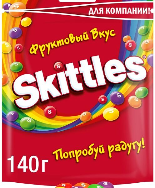 Драже Skittles Фрукты 140г