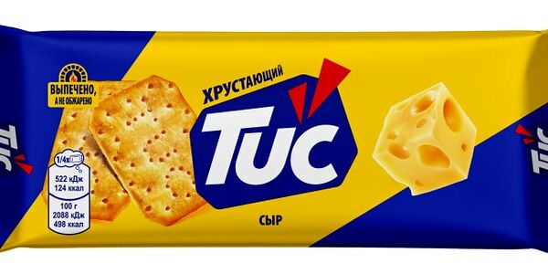 Крекер Tuc Cheezzz с сыром 100г