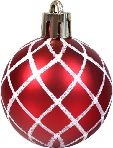 

Набор елочных шаров Homeclub Шары и звезды, разный размер, арт. TS004P-01W42, 42 шт