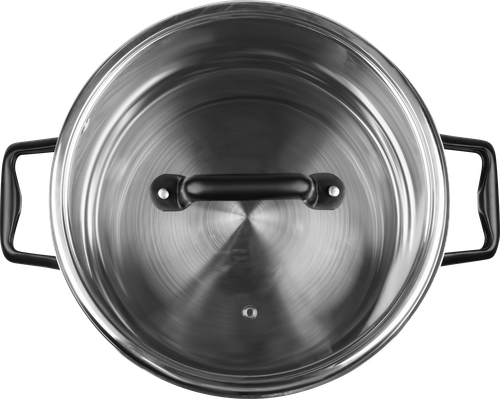 

Кастрюля HOPPS Black, с крышкой нержавеющая сталь, 5.8л, Арт. GW-F4