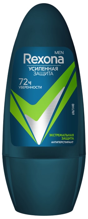 

Дезодорант мужской роликовый Rexona Men Экстремальная защита 50 мл