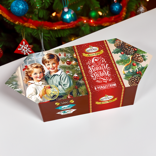 

Новогодний подарок Славянка Лучшее от фабрики Крупской 211 г