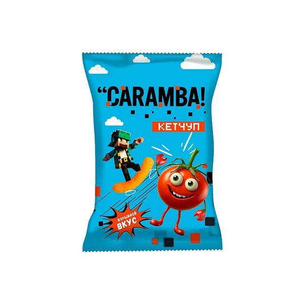Палочки Кукурузные Caramba со вкусом кетчупа 75г
