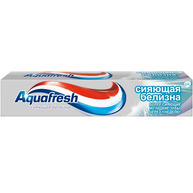

Зубная паста Aquafresh Сияющая белизна 75 мл