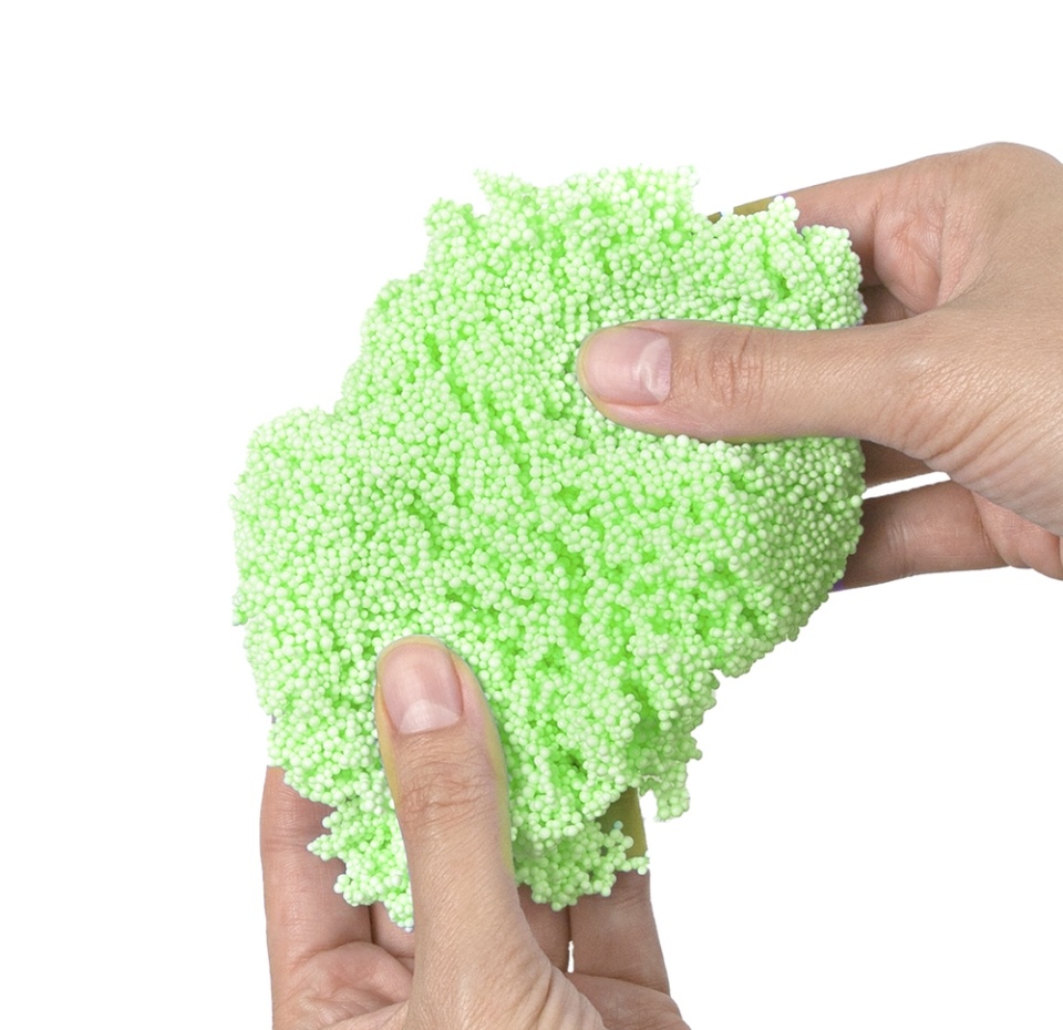 

Шариковый пластилин Puzzle Foam с фигурной крышкой котик 3+