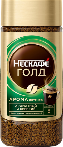 Кофе растворимый Nescafe Gold Арома Интенсо 170 г