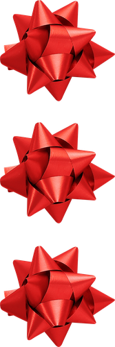 

Бант декоративный Пакетико 3 шт. цвет в ассортименте