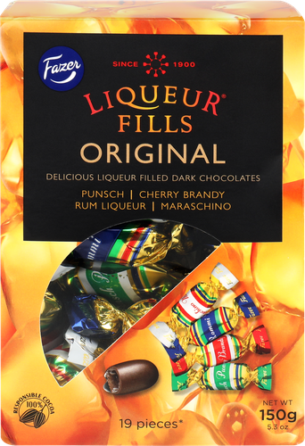 

Набор конфет Fazer Liqueur Fills с ликером 150 г