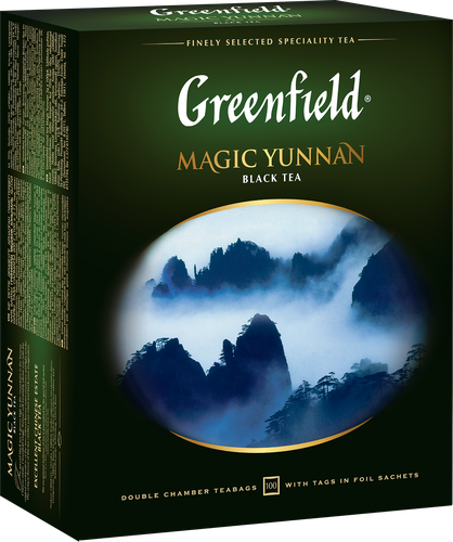 

Чай черный Greenfield Magic Yunnan в пакетиках 2 г x 100 шт.