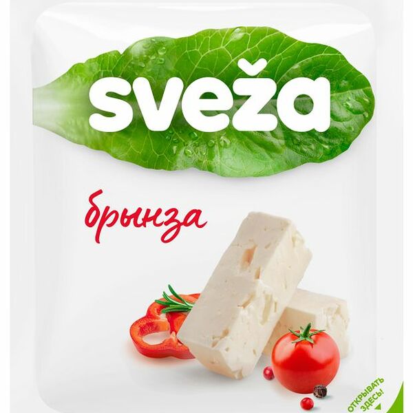 Сыр рассольный Sveza Брынза 45%, 200 г