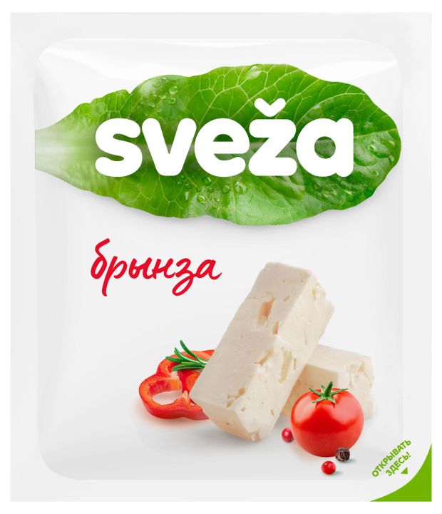 

Сыр рассольный Sveza Брынза 45% 200 г