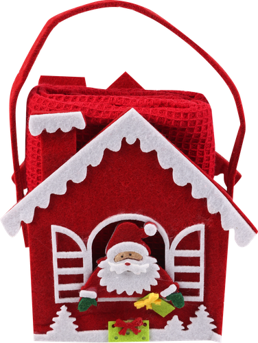 

Полотенце кухонное Homeclub вафельное в сумочке 38x64 см арт. BT-HA8 1 шт дизайн в ассортименте