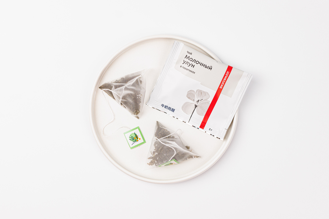 

Чай молочный улун в пакетиках