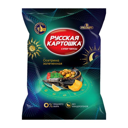 

Чипсы Русская картошка картофельные со вкусом осетрины запеченной 105 г