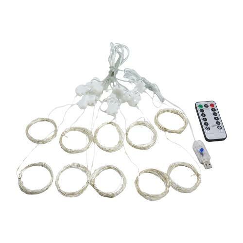 Гирлянда-занавес 300 led USB LG4007M мультиколор 3*3 м