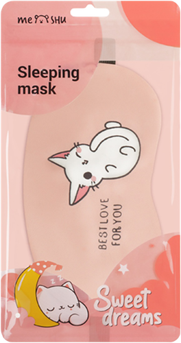 

Маска для сна MESHU Pinky cats, Арт. 368927 в ассортименте