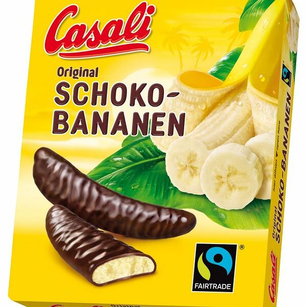 Набор конфет Casali Schoko-Bananen, темный шоколад