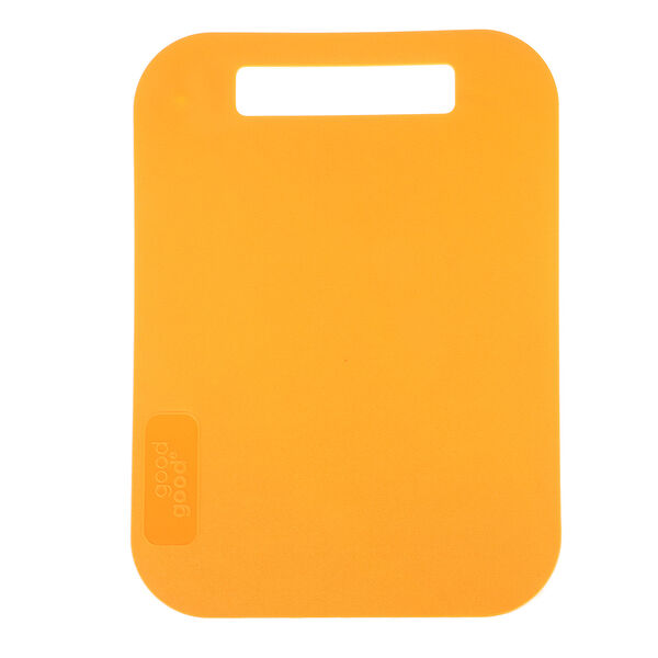 Доска разделочная гибкая, 29x21см, пластик, Рыжий 