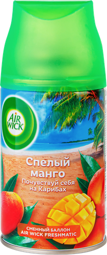 

Сменный баллон для автоматического аэрозольного освежителя воздуха Air Wick 250 мл
